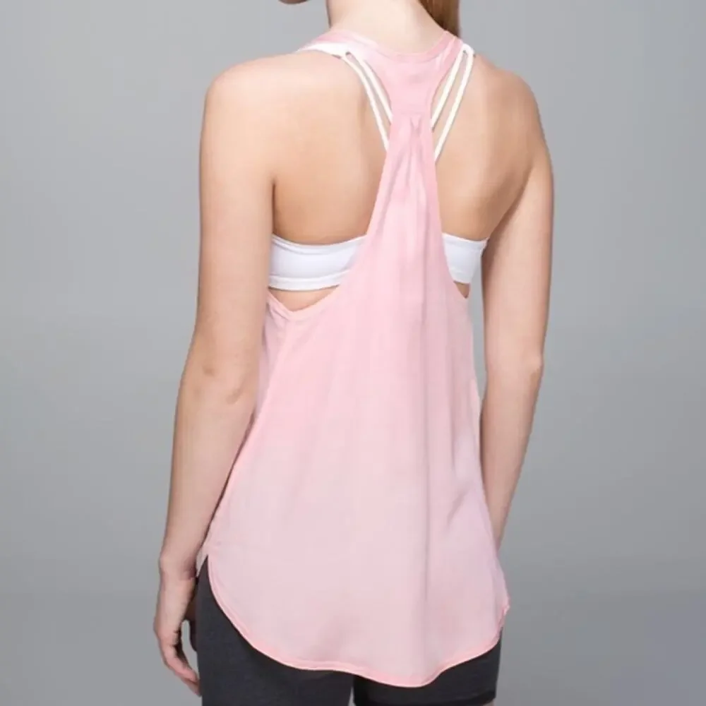 Lululemon Principle Pink Tank Top Size 4